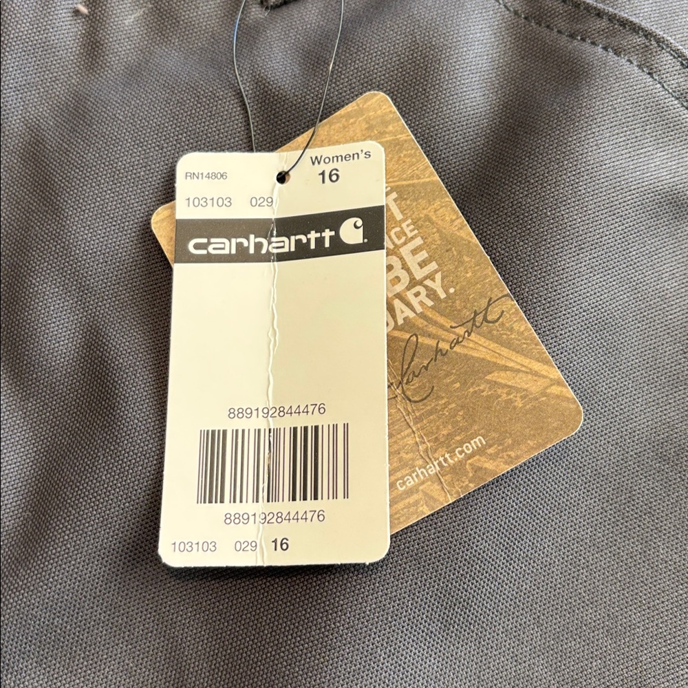 Women’s Carhartt work short size 16 - Picture 2 of 5
